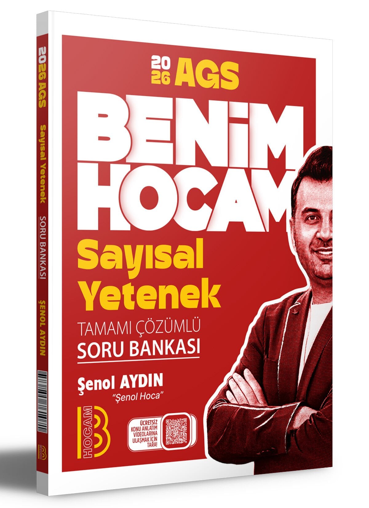 2026 MEB AGS Sayısal Yetenek Tamamı Çözümlü Soru Bankası Şenol Aydın Benim Hocam Yayınları