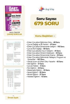 Dizgi Kitap 2027 MEB-AGS ÖABT Okul Öncesi Öğretmenliği Son 11 Yıl Orijinal Video Çözümlü Çıkmış Sorular 5. Baskı - Onur Teke Özgür Hamal