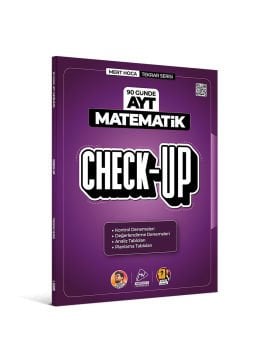 Check-Up 90 Günde AYT Matematik Deneme Mert Hoca Yayınları