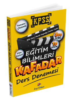 Dizgi Kitap Kafadar Eğitim Bilimleri Branş 10 Çözümlü Deneme Sınavı