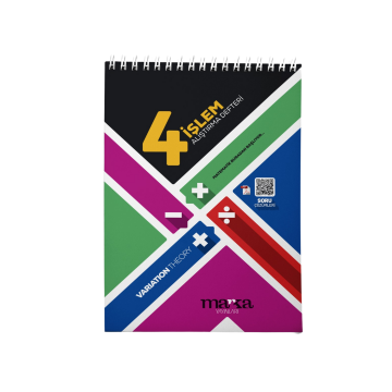 2026 Tüm ÖSYM ve MEB Sınavları için 4 işlem Matematik Alıştırma Defteri Marka Yayınları