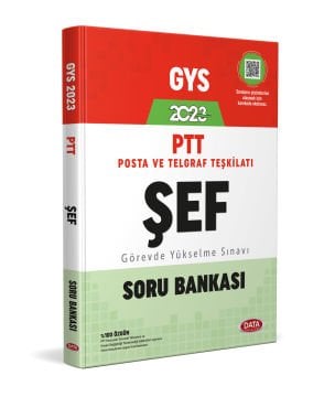 Posta ve Telgraf Teşkilatı PTT GYS Şef Soru Bankası Data Yayınları