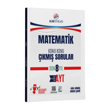 Alan Yayınları AYT Matematik Konu Konu Çıkmış Sorular Son 8 Yıl