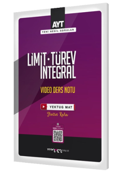 Marka Yayınları AYT Limit Türev İntegral Video Ders Notları