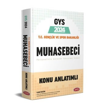 T.C GENÇLİK VE SPOR BAKANLIĞI MUHASEBECİ KONU ANLATIMLI DATA YAYINLARI
