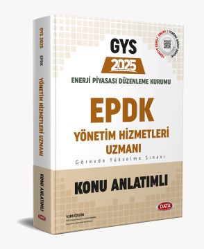 Enerji Piyasası Düzenleme Kurulu EPDK (Yönetim Hizmetleri Uzmanı) GYS Konu Anlatımlı Data Yayınları