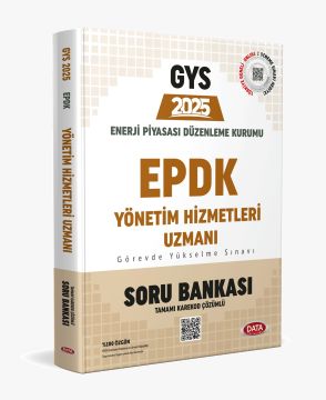 Enerji Piyasası Düzenleme Kurulu EPDK (Yönetim Hizmetleri Uzmanı) GYS Soru Bankası Karekod Çözümlü) Data Yayınları