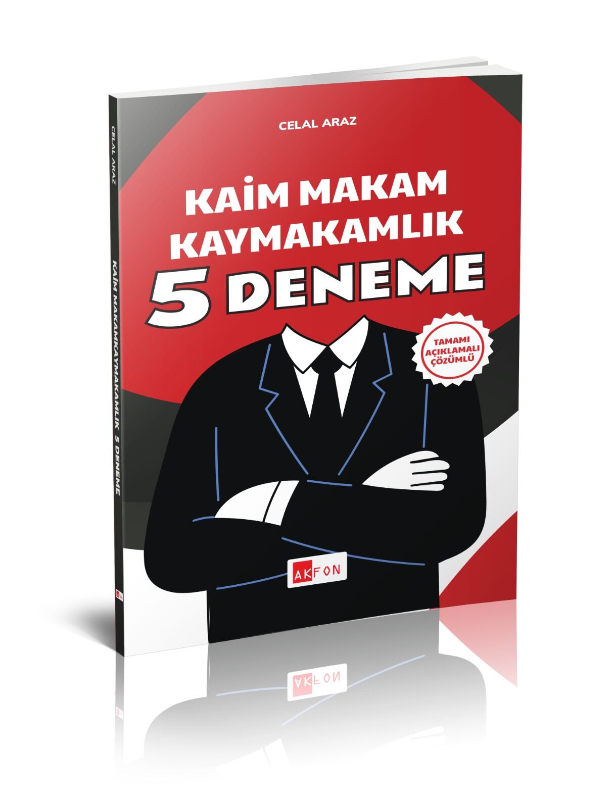 Kaim Makam Kaymakamlık Tamamı Açıklamalı Çözümlü 5 Deneme Akfon Yayınları