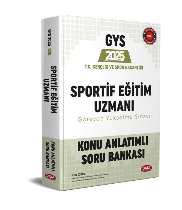 T.C. Gençlik Ve Spor Bakanlığı Sportif Eğitim Uzmanı Konu Anlatımlı Soru Bankası Data Yayınları