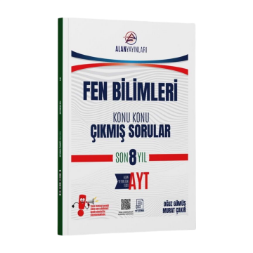 Alan Yayınları AYT Fen Bilimleri Konu Konu Çıkmış Sorular Son 8 Yıl