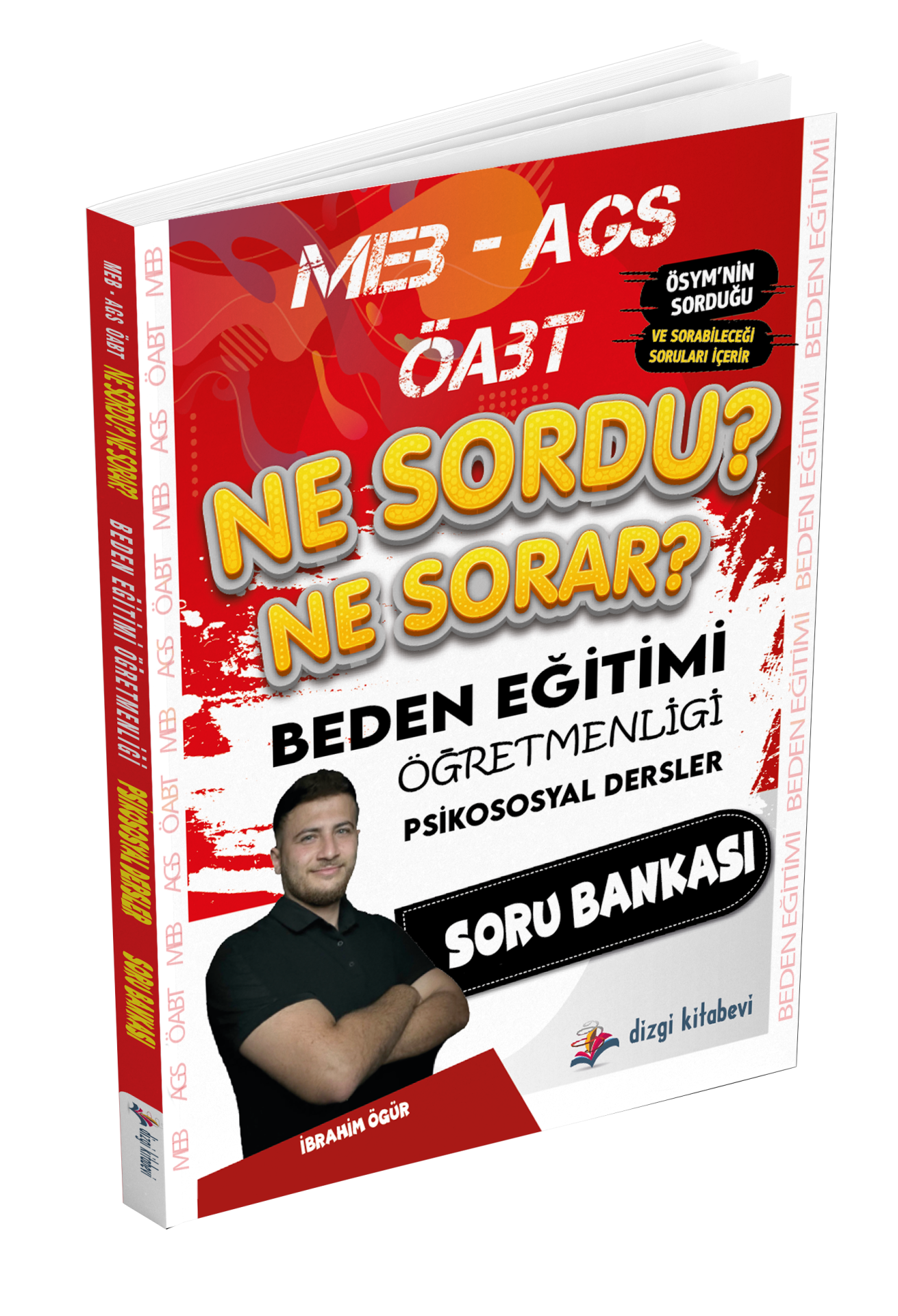 Dizgi Kitap 2025 Meb Ags ÖABT Beden Eğitimi Öğretmenliği Ne Sordu Ne Sorar Psikososyal Dersler Soru Bankası İbrahim Ögür