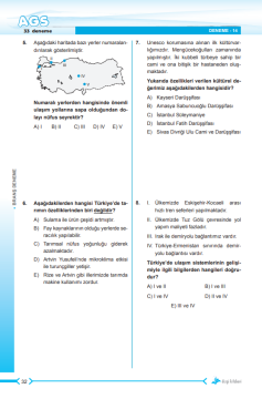 Dizgi Kitap 2025 MasterChef MEB AGS Türkiye Coğrafyası Tamamı Video Çözümlü 33 Branş Deneme Kazım Sayın