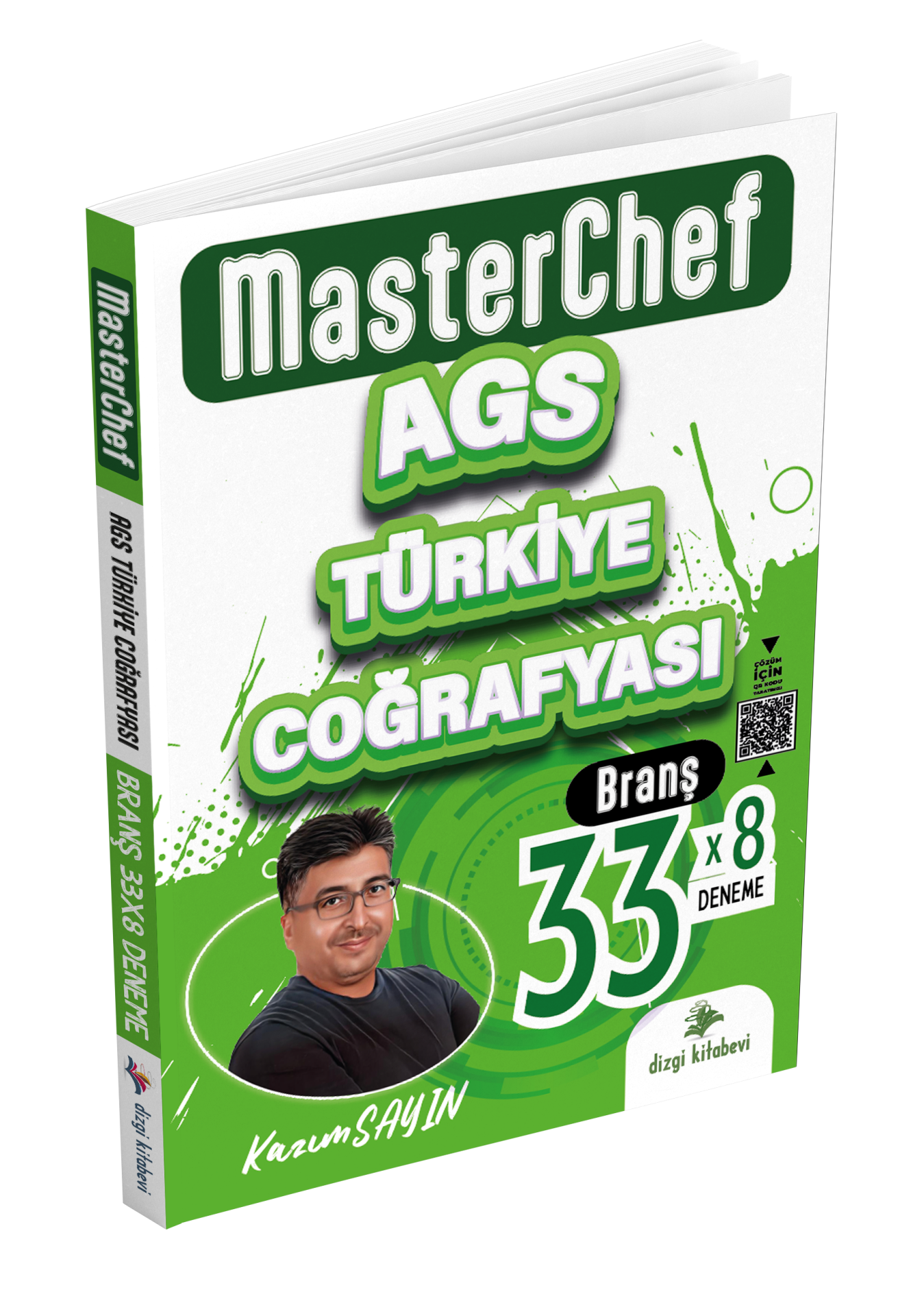 Dizgi Kitap 2025 MasterChef MEB AGS Türkiye Coğrafyası Tamamı Video Çözümlü 33 Branş Deneme Kazım Sayın