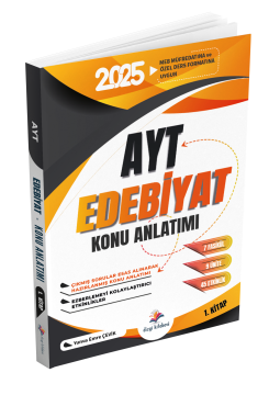 Dizgi Kitap 2025 Ayt Edebiyat Konu Anlatımı Yunus Emre Çevik