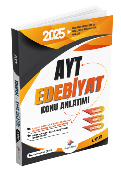 Dizgi Kitap 2025 Ayt Edebiyat Konu Anlatımı Yunus Emre Çevik