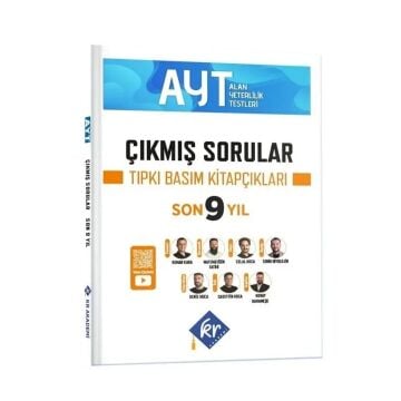 KR Akademi 2027 AYT Çıkmış Sorular Son 9 Yıl Tıpkı Basım Kitapçıkları