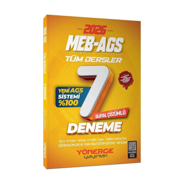 2026 MEB AGS Tüm Dersler 7 Deneme Çözümlü Yönerge Yayınları