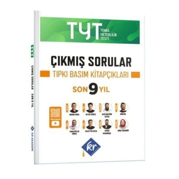 KR Akademi 2027 TYT Çıkmış Sorular Son 9 Yıl Tıpkı Basım Kitapçıkları