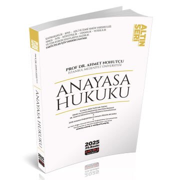 Anayasa Hukuku Konu Anlatımı Savaş Yayınları