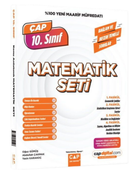 Çap Yayınları 10. Sınıf Matematik Maarif Model Set