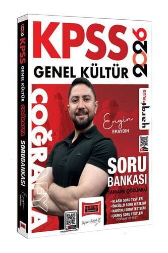 2026 KPSS Genel Kültür Tamamı Çözümlü Coğrafya Soru Bankası (Engin Eraydın) Yargı Yayınları