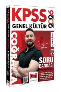 Yargı Yayınları 2026 KPSS Genel Kültür Tamamı Çözümlü Coğrafya Soru Bankası (Engin Eraydın)
