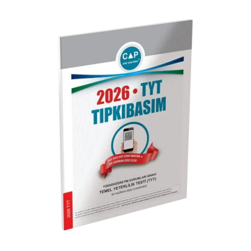 Çap Yayınları 2026 TYT Tıpkı Basım Çıkmış Sorular