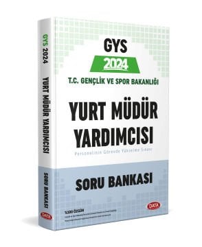 T.C. Gençlik Ve Spor Bakanlığı Yurt Müdür Yardımcısı Soru Bankası Data Yayınları
