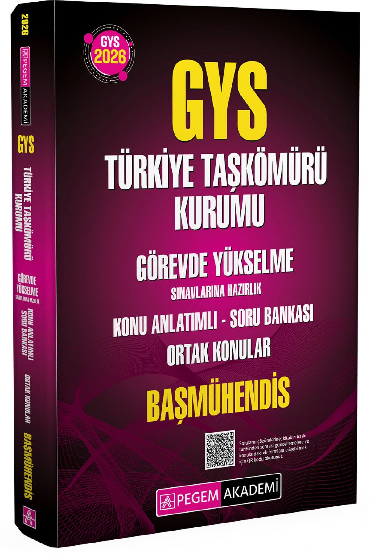 Pegem Yayınları 2026 GYS Türkiye Taşkömürü Kurumu Görevde Yükselme Sınavlarına Hazırlık Konu Anlatımlı Soru Bankası Ortak Konular BAŞMÜHENDİS