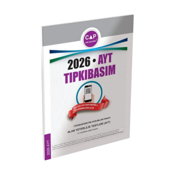 Çap Yayınları 2026 AYT Tıpkı Basım Çıkmış Sorular