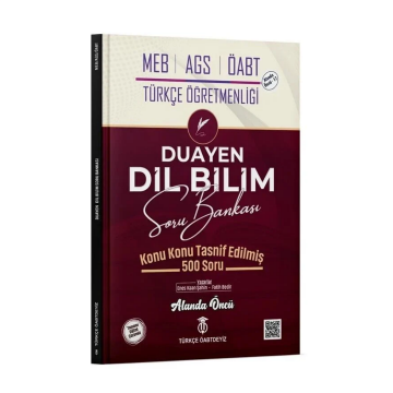 ÖABT MEB AGS Türkçe Öğretmenliği Dil Bilim Duayen Soru Bankası - Enes Kaan Şahin, Fatih Bedir Türkçe ÖABTDEYİZ