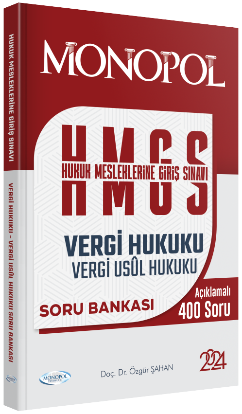 2024 Hmgs Vergi Hukuku Vergi Usul Hukuku Soru Bankası Monopol Yayınları