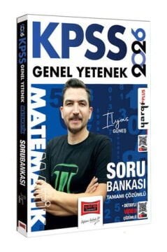 2026 KPSS Genel Yetenek Tamamı Çözümlü Matematik Soru Bankası (İlyas Güneş) Yargı Yayınları