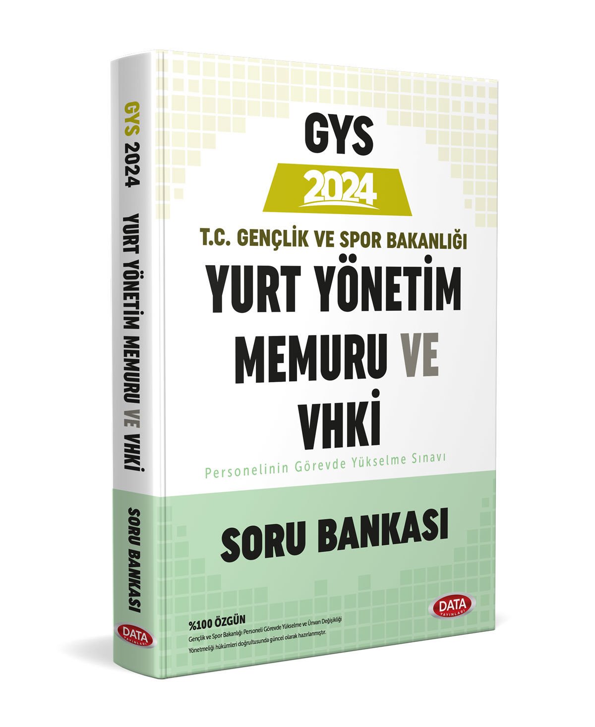 T.C. Gençlik Ve Spor Bakanlığı Yurt Yönetim Memuru Ve VHKİ Soru Bankası Data Yayınları