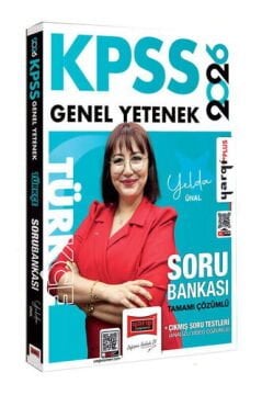 Yargı Yayınları 2026 KPSS Genel Yetenek Tamamı Çözümlü Türkçe Soru Bankası (Yelda Ünal)