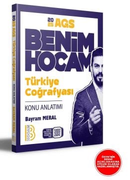 2025 MEB AGS Türkiye Coğrafyası Konu Anlatımı Benim Hocam Yayınları