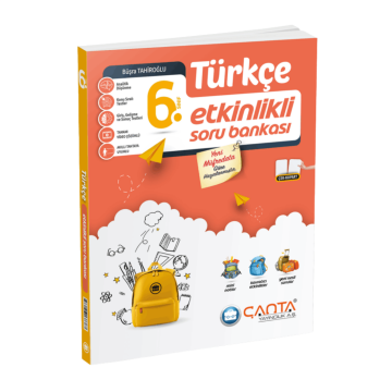 Çanta Yayınları 6. Sınıf Türkçe Etkinlikli Soru Bankası