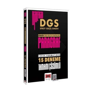 Yargı Yayınları DGS Birebir Tamamı Çözümlü Paragraf 15 Deneme