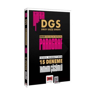 Yargı Yayınları DGS Birebir Tamamı Çözümlü Paragraf 15 Deneme