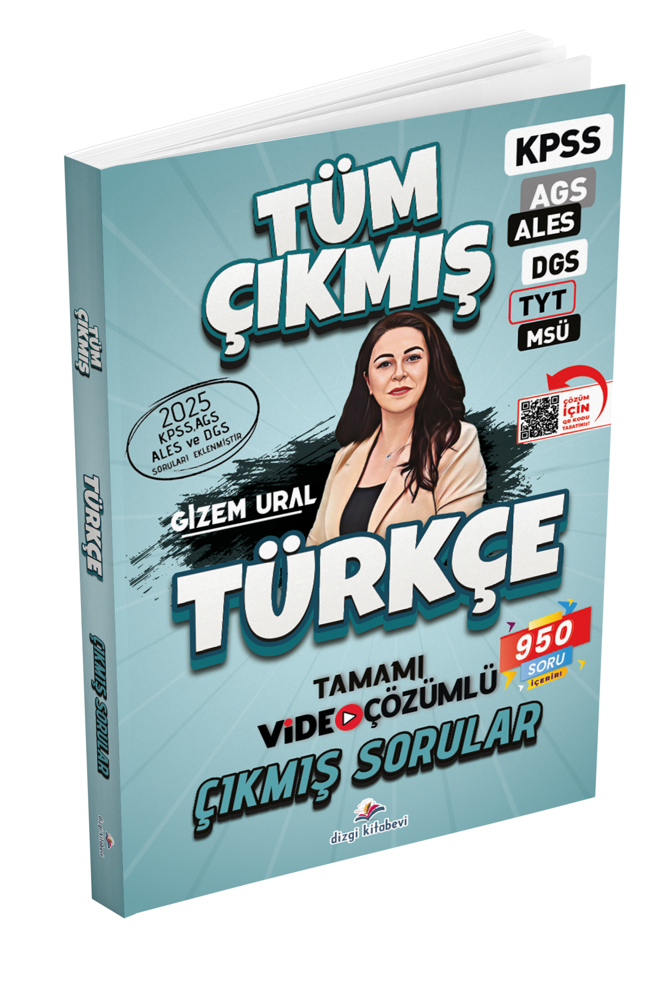 Dizgi Kitap 2026 Türkçe Tüm Sınavlar Tamamı Video Çözümlü Çıkmış Sorular Gizem Ural