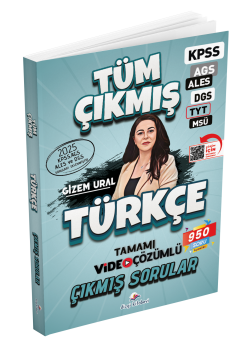 Dizgi Kitap 2026 Türkçe Tüm Sınavlar Tamamı Video Çözümlü Çıkmış Sorular Gizem Ural