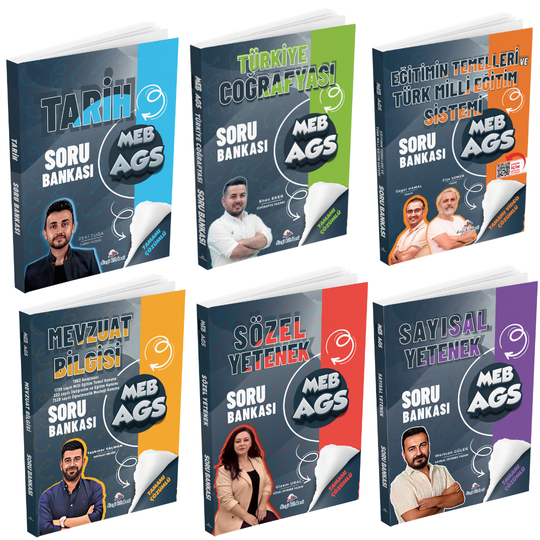 Dizgi Kitap 2026 MEB AGS Tüm Dersler Kazandıran Soru Bankası Seti