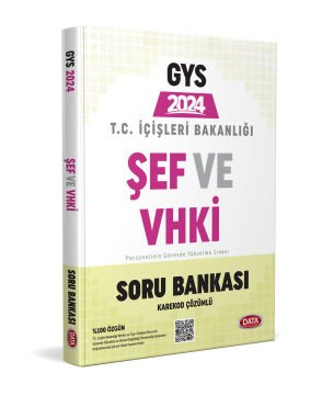 T.C.T.C. İçişleri Bakanlığı VHKİ ve Şefim'e Özel GYS Soru Bankası - Karekod Çözümlü Data Yayınları