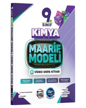 Çap Yayınları 9. Sınıf Kimya Maarif Video Ders Kitabı