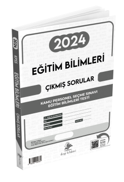 Dizgi Kitap KPSS Eğitim Bilimleri Video Çözümlü 2024 Sınavı Tek Fasikül Orijinal Çıkmış Sorular