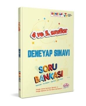 Editör Yayınları 4.-5. Sınıf Deneyap Soru Bankası