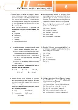 Dizgi Kitap 2026 MEB EKYS Müdür ve Müdür Yardımcılığı Konu Anlatımı, Soru Bankası ve 5 Deneme Seti Fatih Sesli 5. Baskı