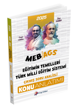 Dizgi Kitap 2025 Meb Ags Eğitimin Temelleri ve Türk Milli Eğitim Sistemi Çıkmış Soru Analizli Konu Anlatımı Özgür Hamal Ziya Sümer