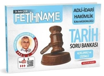 Bekir Çelik Adli İdari Hakimlik İcra Müdürlüğü FETİHNAME Tarih Soru Bankası  Çözümlü Bekir Çelik