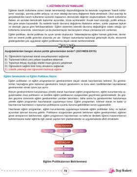 Dizgi Kitap 2025 Meb Ags Eğitimin Temelleri ve Türk Milli Eğitim Sistemi Çıkmış Soru Analizli Konu Anlatımı Özgür Hamal Ziya Sümer